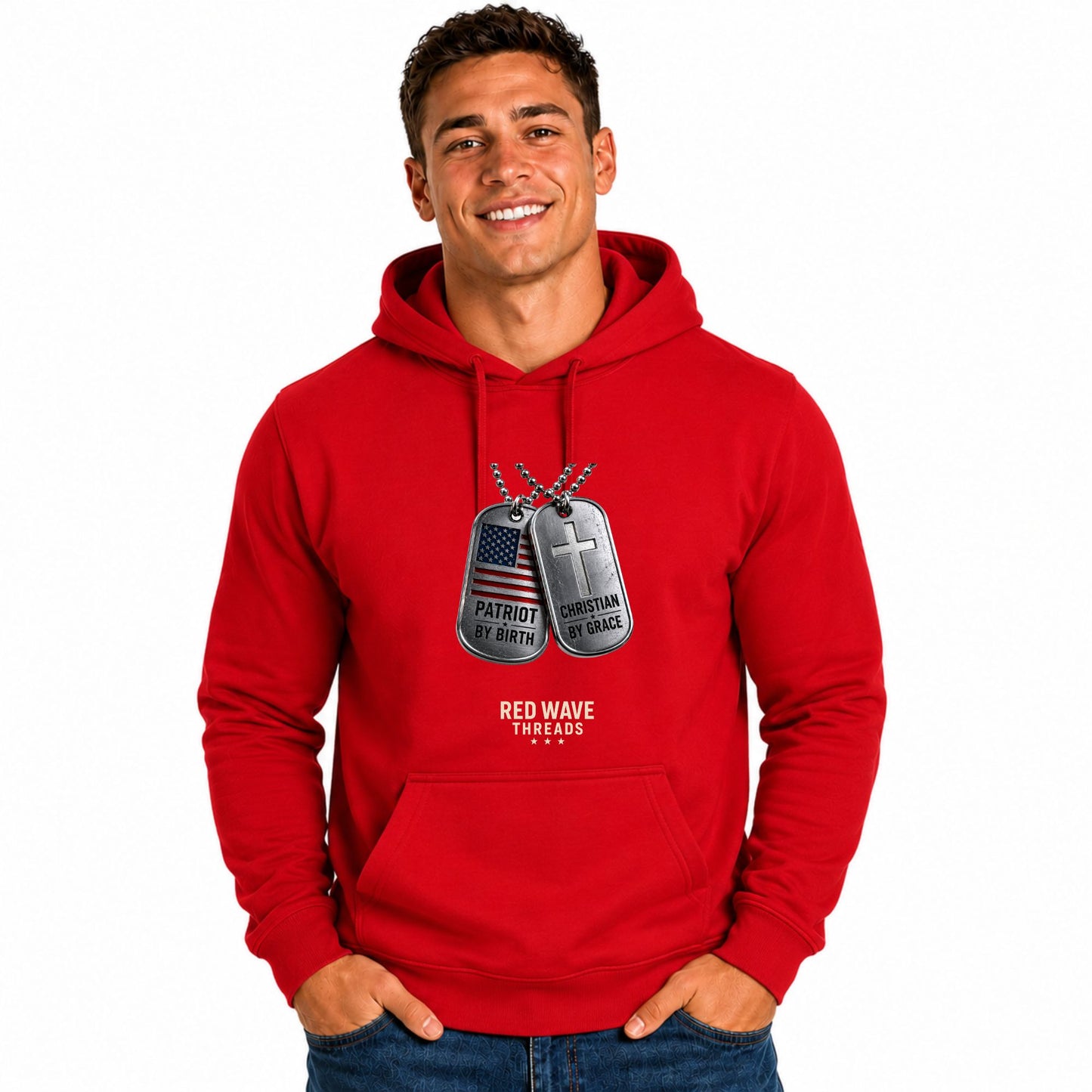 Patriot By Birth Hoodie