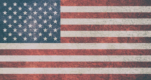 "Small clipart of the American flag representing patriotism and national pride"