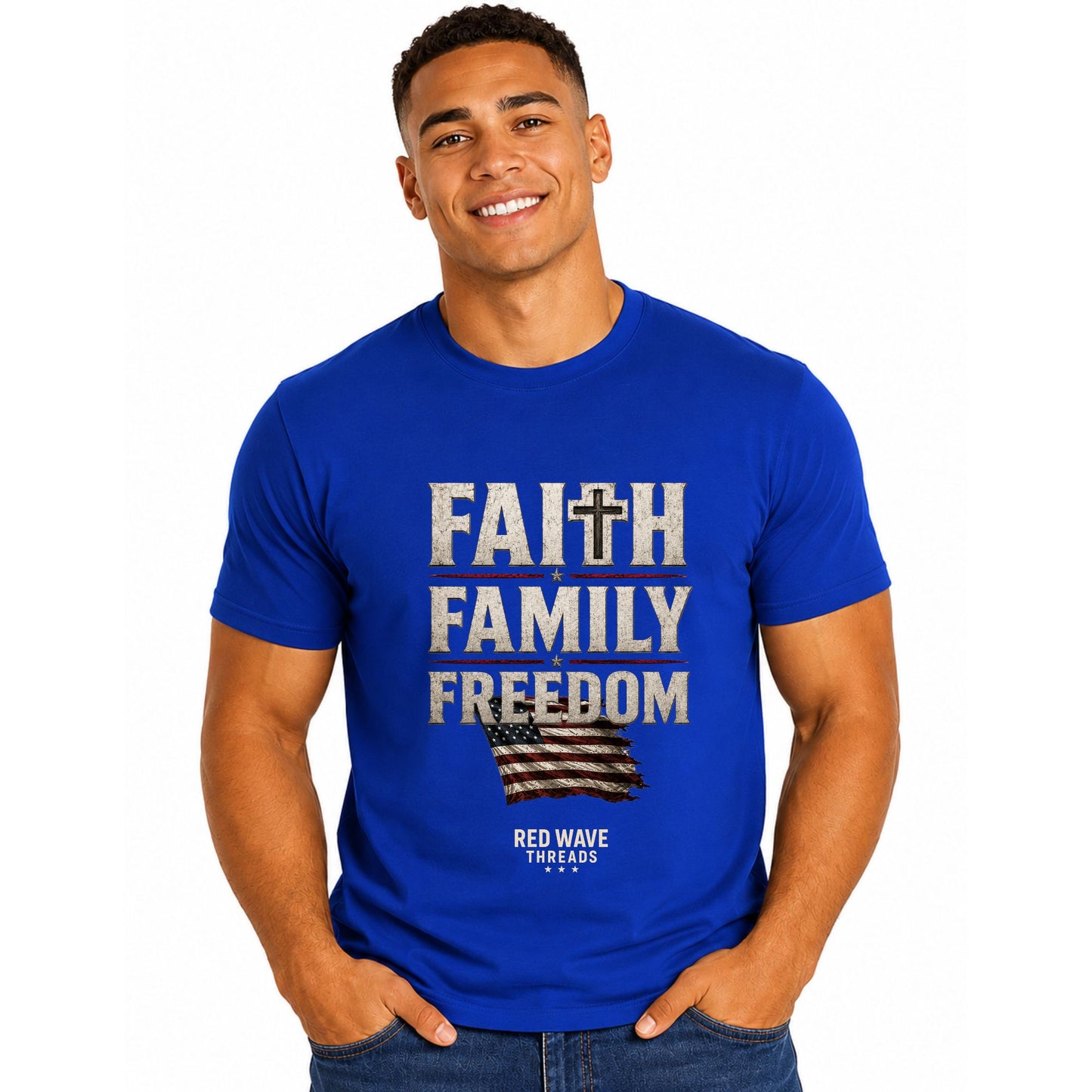 Faith Family Freedom Tshirt