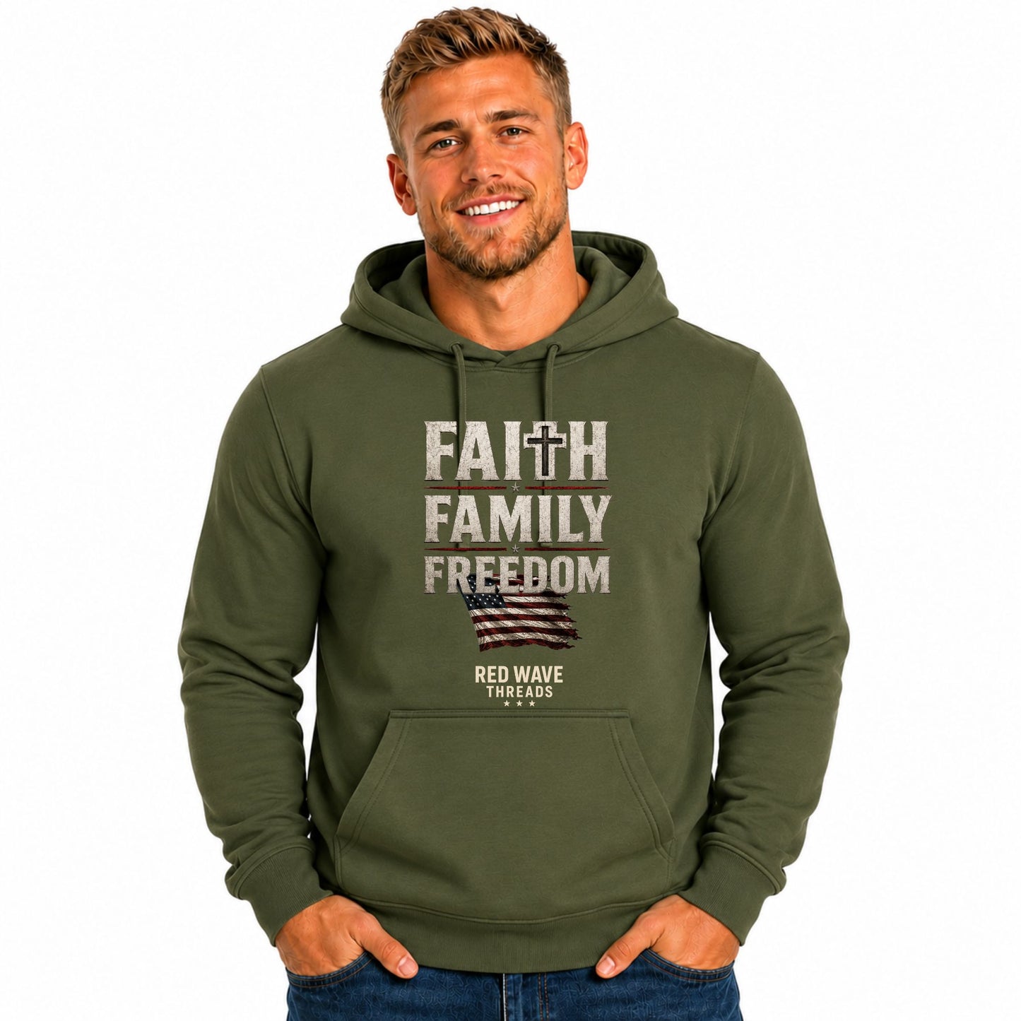 Faith Family Freedom Hoodie