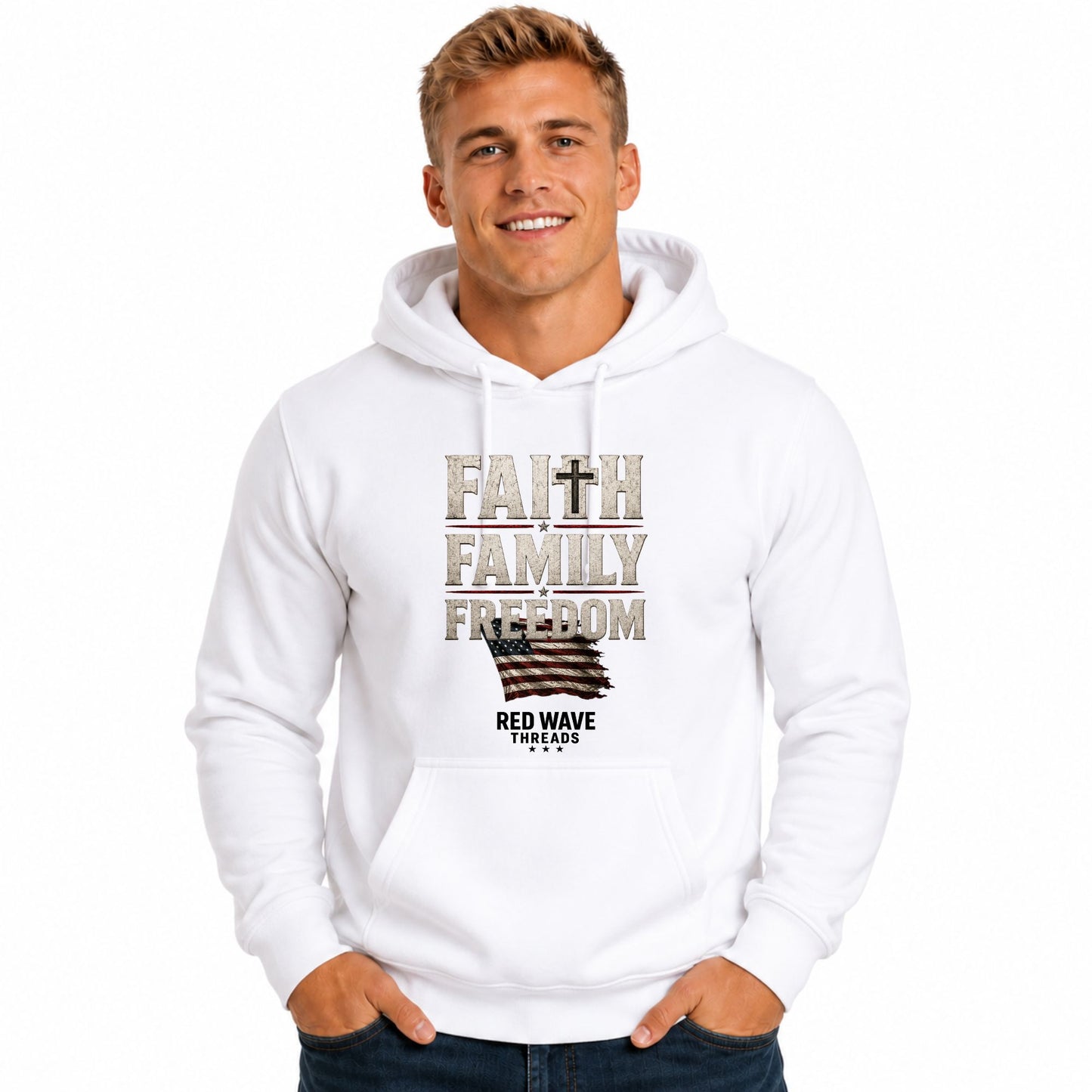 Faith Family Freedom Hoodie