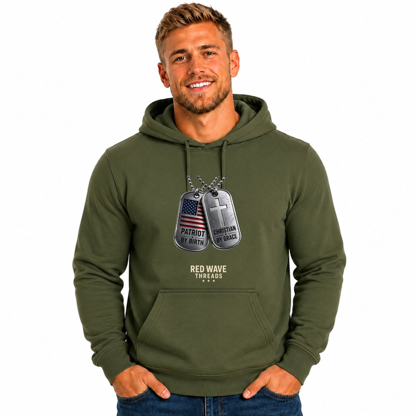 Patriot By Birth Hoodie