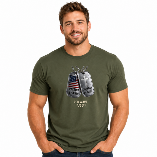Patriot By Birth T-shirt